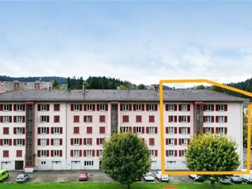 Le Locle, Bezirk Locle - Parkplatz