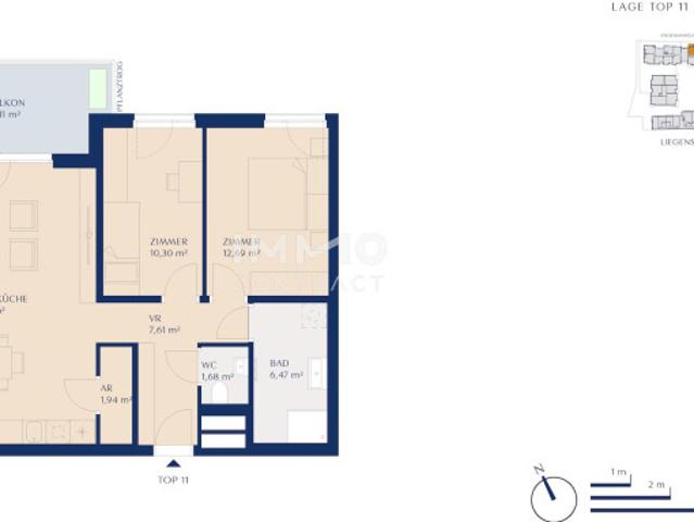 Investment im Neubau Erstbezug provisionsfrei: WG möglich, attraktive Lage & Anbindung