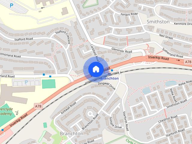 Inverkip Road, Greenock