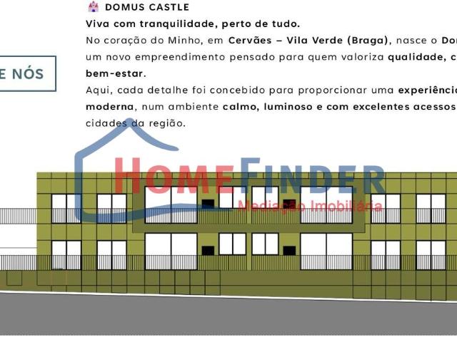 Invista no Domus Castle: Apartamentos T3 Exclusivos em Vila Verde