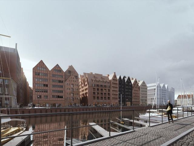 Inwestycyjny apartament 2 pok. nad Motławą w Gdańsku