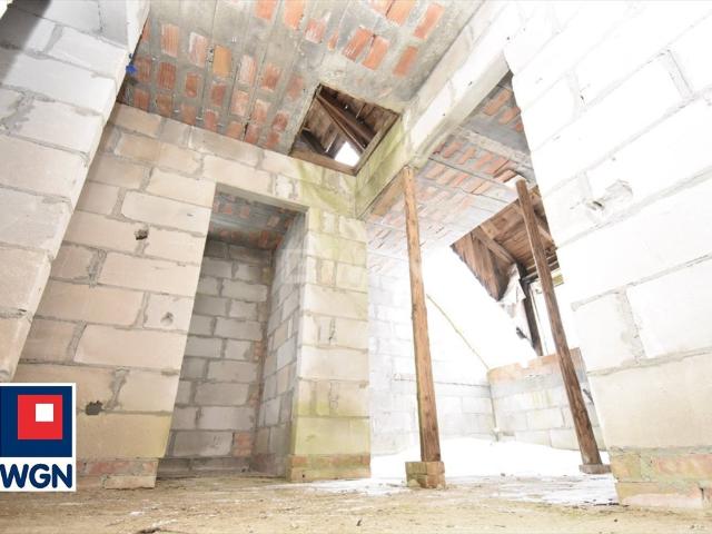 Inwestycyjny bliźniak w Kamieniu 2 działki, surowy dom zapraszam