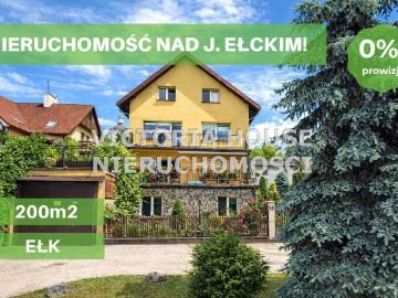 Inwestycyjny dom nad Jeziorem Ełckim z biznesem