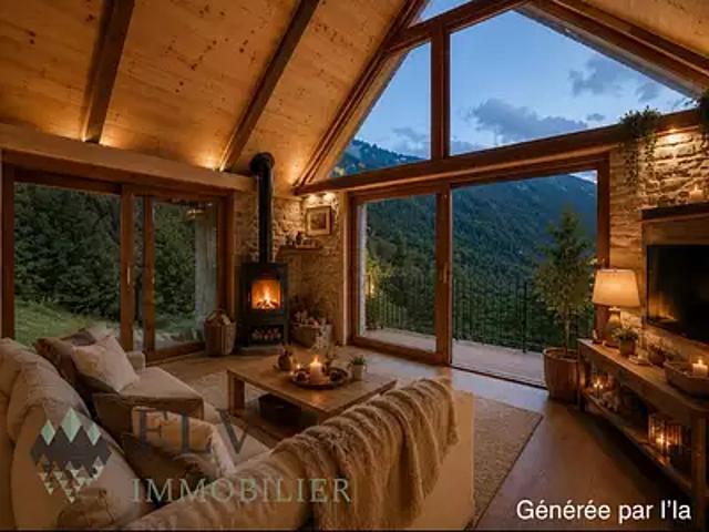 Isola 06420 Achat / Vente maison 8 pièces t8 au dernier étage