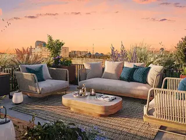 Issy les Moulineaux 92130 Programme neuf appartement neuf à vendre t4 LMNP HQE RT 2012