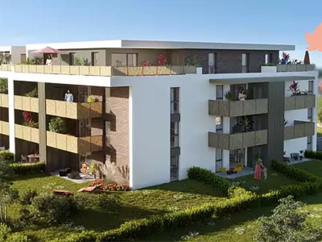 Issenheim 68500 Programme neuf appartement neuf à vendre t3 LMNP TVA 5,5%