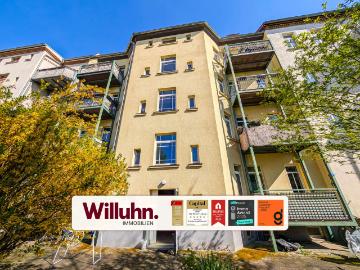 Karl-Heine-Kanal, Lindenau, Leipzig - Balkon