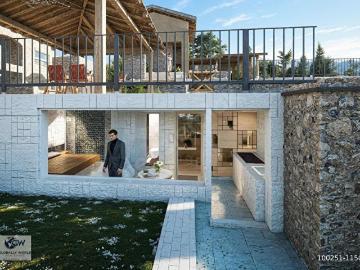 Şirinköyde Müstakil 1000 m2 Arsa içinde müstakil Havuzlu Villa