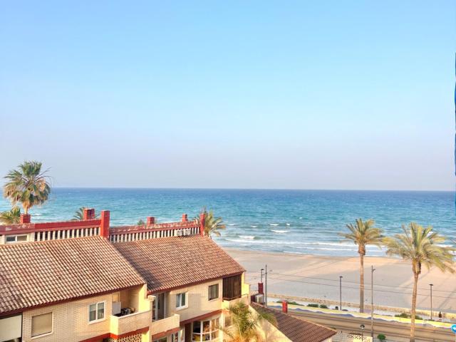 Irresistible 2 Bedroom Apartment with a balcony in front of Mutxavista Beach