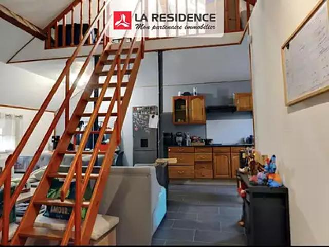 Ivry la Bataille 27540 Achat / Vente appartement 2 pièces t2 au dernier étage