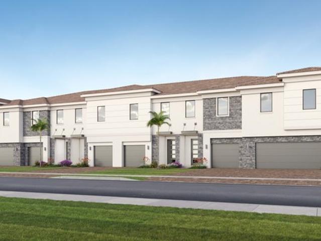 Ivy Plan The Estates at Lotis Wellington The Townhomes Collection Community
