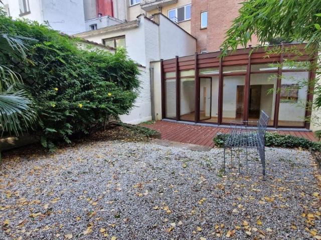 IXELLES: REZ DE CHAUSSEE 1 CHAMBRE + TERRASSE & JARDIN