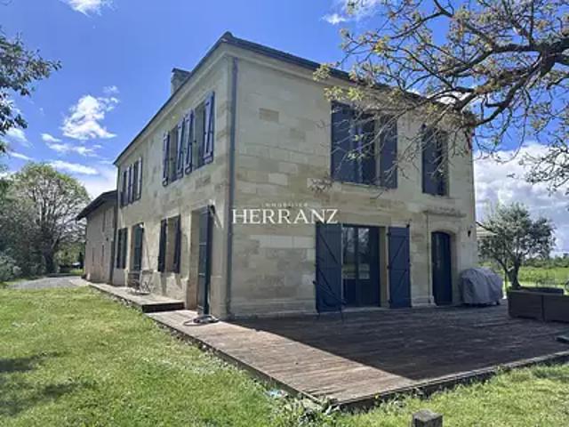 Izon 33450 Achat / Vente maison 7 pièces t7