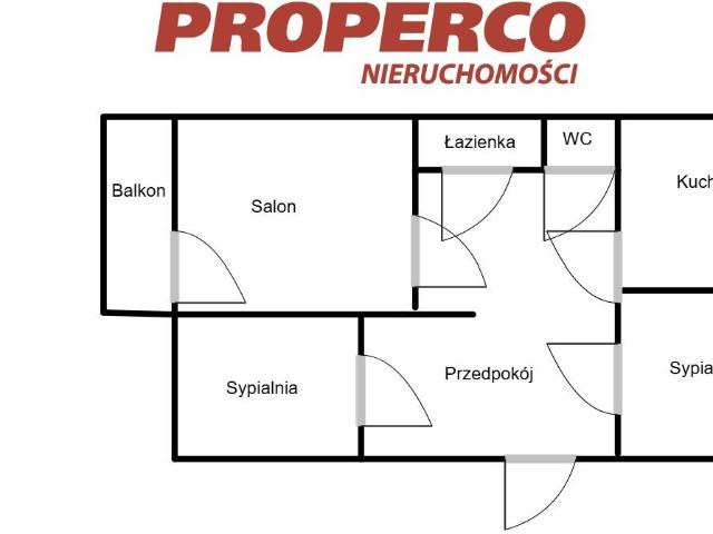Przestronne 3 pokojowe mieszkanie z balkonem i piwnicą zapraszam