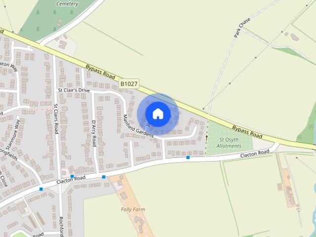 James Gardens, St. Osyth, Clacton on Sea, Essex, CO16