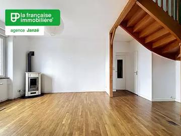 Janzé 35150 Location maison 4 pièces t4 au dernier étage