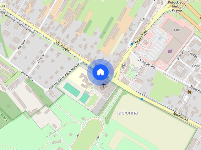 Jabłonna ul. Modlińska, 1 pok. 26,57 m, piwnica