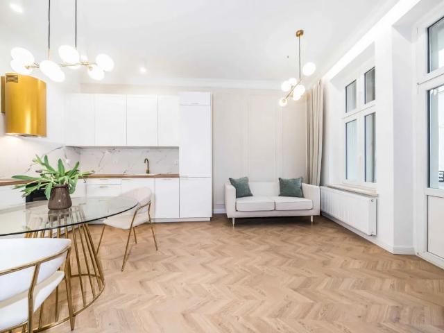 Jak nowe urządzone kamienica balkon Wilda 37.8 m²