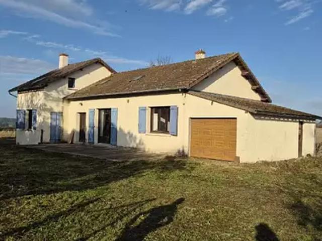 Jaligny sur Besbre 03220 Achat / Vente maison 8 pièces t8 jardin terrasse