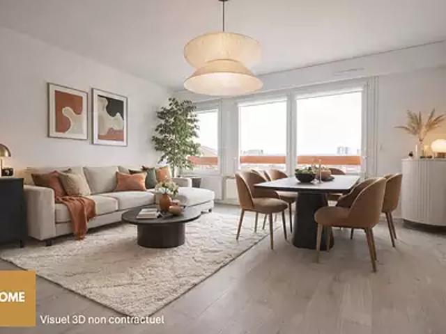 Jarville la Malgrange 54140 Achat / Vente appartement 3 pièces t3
