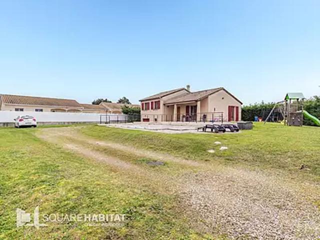 Jarcieu 38270 Achat / Vente maison 5 pièces t5 au dernier étage piscine