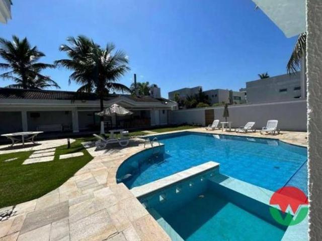 Jardim Acapulco Guarujá Casa para venda ou locação com 7 suítes