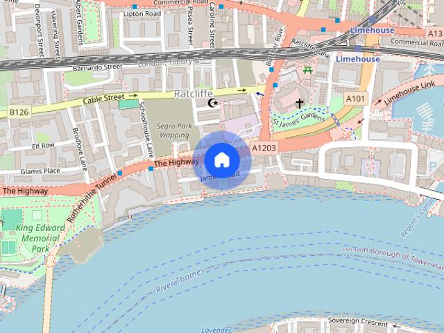 Jardine Road, Wapping