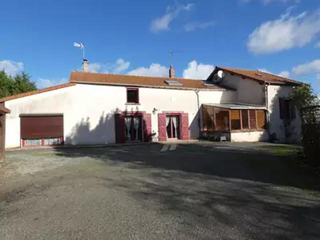 Jarnages 23140 Achat / Vente maison 9 pièces t9 piscine