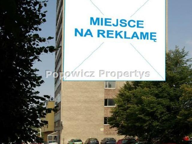 Reklama na ścianie biurowca w Jarosławiu, 20 m szer