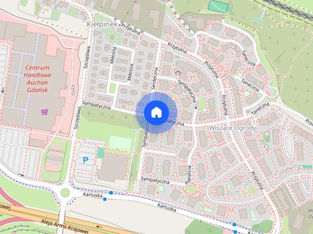 Jasień ul. Sympatyczna/2 pokoje+balkon. Od 10/2026