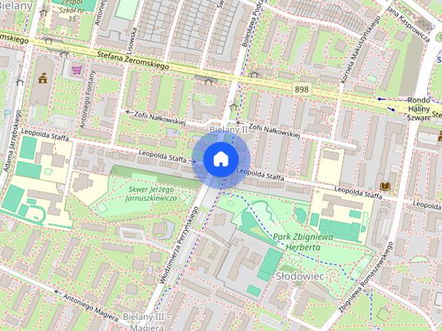 Jasna kawalerka 100m METRO SLODOWIEC! Oddzielna kuchnia, cicha okolica