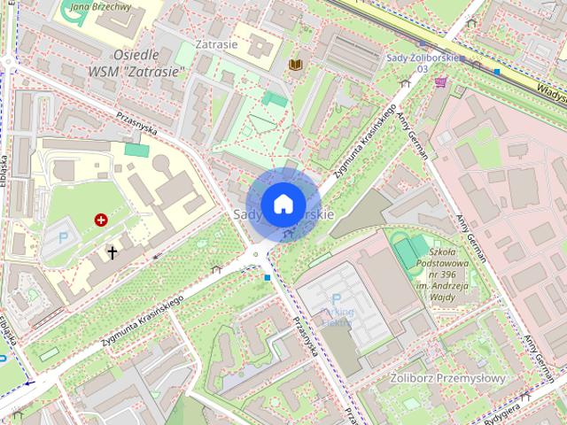 Jasne, dwupokojowe mieszkanie na Sadach Żoliborskich