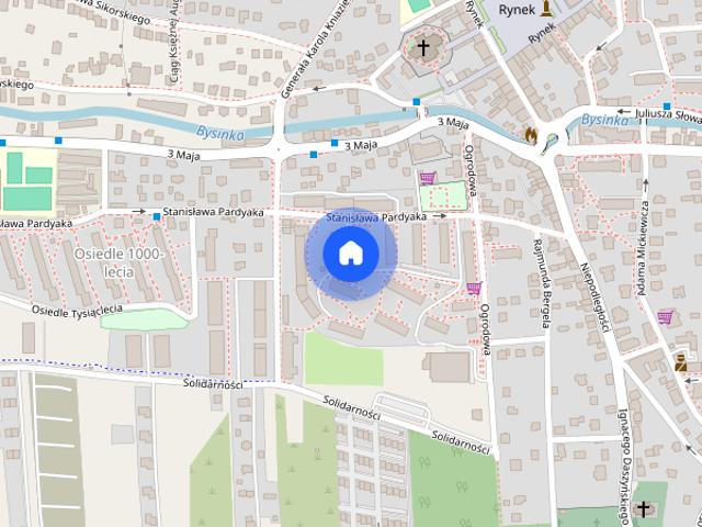 Jasne i odświeżone 2 pokoje z dużą kuchnią 47 m² | os. Tysiąclecia
