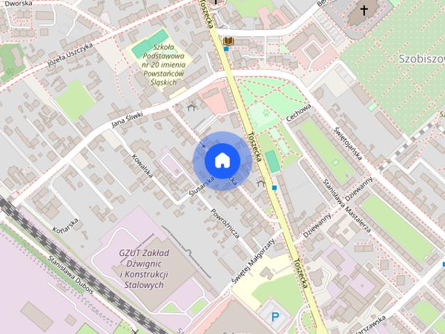 Jasne i przytulne mieszkanie na wynajem, Gliwice ul.Chorzowska, 44 m2