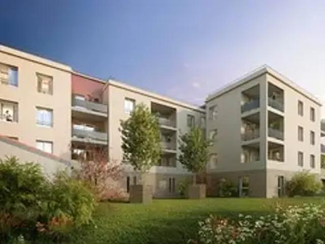 Jassans Riottier 01480 Achat / Vente appartement 3 pièces t3 au dernier étage balcon