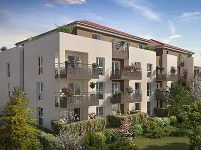 Jassans Riottier 01480 Programme neuf appartement neuf à vendre t3
