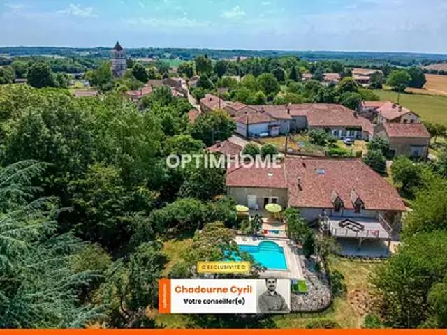 Javerlhac et la Chapelle Saint Robert 24300 Achat / Vente maison 13 pièces t13 cave