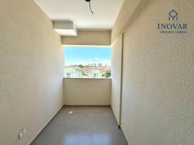 Jd. Oriente – Andar Alto/Vista Livre – Apto 52m², 2 Dormitórios com Suíte e Varanda no Residencial L