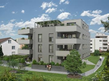 Jenseits des Gewöhnlichen komfortables Neubauwohnen mitten in Gossau