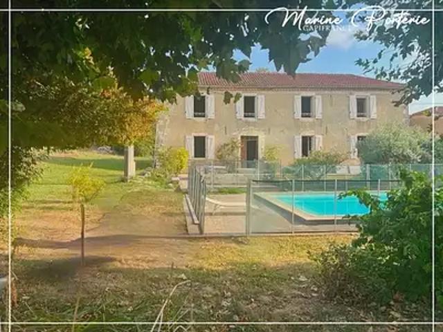 Jegun 32360 Achat / Vente maison 4 pièces t4 piscine jardin