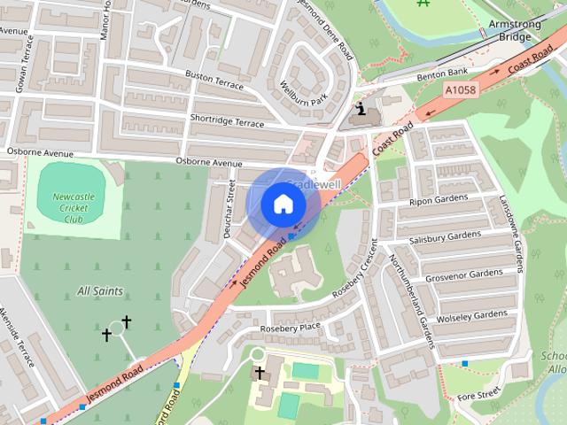 Jesmond Road, Jesmond, Newcastle upon Tyne, Tyne & Wear NE2 1JY