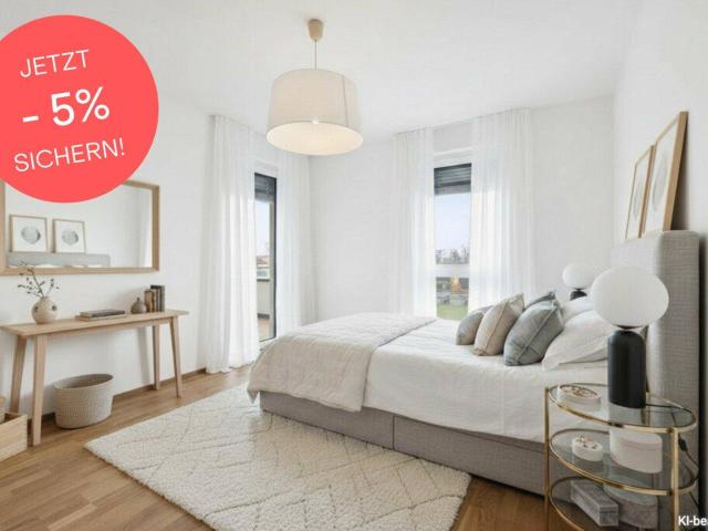Jetzt 251.000, statt 264.000, ! Perfekte Anlegerwohnung nächst neuer Uniklinik: 53 m² Wohnung mit Garten | 2 Zimmer | Bad, separates WC | Provisionsfrei