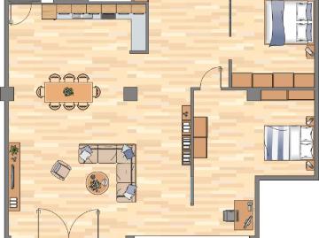 Jetzt 3 Raumloft im modernen Tabakquartier sichern.Parkett, EBK und großer Balkon!