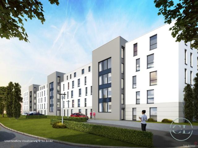 Jetzt Umzugsbonus sicher* | Loftchrakter! Großzügige 2 Zimmer Wohnung mit Balkon und EBK