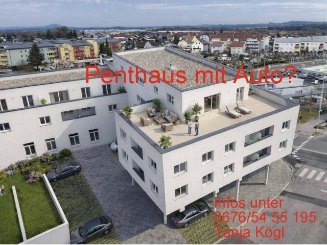 Jetzt Wohnung sichern & Traumauto gewinnen! Modern LIving Traun – Penthaus Top 20