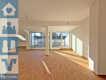 Jetzt bezugsfertig: Moderne Dachgeschosswohnung mit Loggia in Markt Schwaben