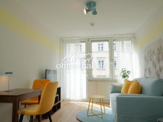 Jetzt einziehen! Möbliert, lichtdurchflutete 1 Zimmer Wohnung neben der Uni! Jetzt anfragen!