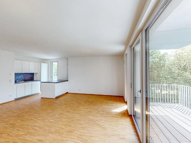 Jetzt einziehen: Neubau für Familien zwei Balkone und Mieter Apps