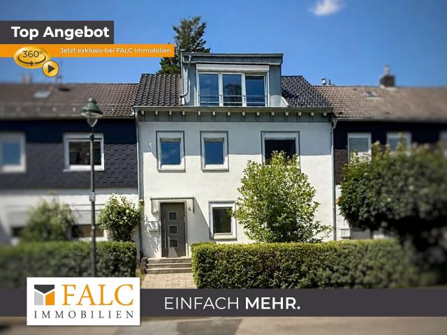 Jetzt einziehen und wohlfühlen: Stilvolles Reihenhaus mit Gartenidylle in Düsseldorf Lörick