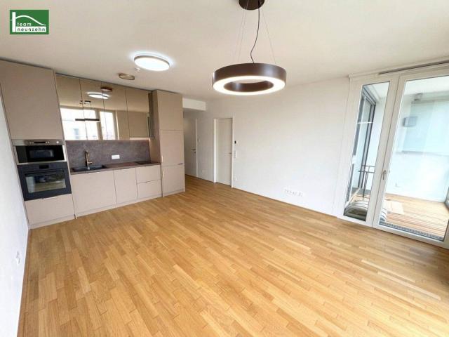 Jetzt schnell sichern: Exklusive 2 Zimmer Wohnung mit Loggia und Pool im VIENNA TWENTY TWO